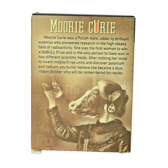 Curious Creatures Moorie Curie Collectible Enamel Pin New - Picture 3 of 8